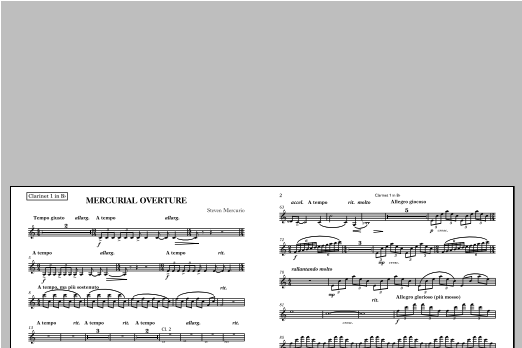 Mercurial Overture - English Horn