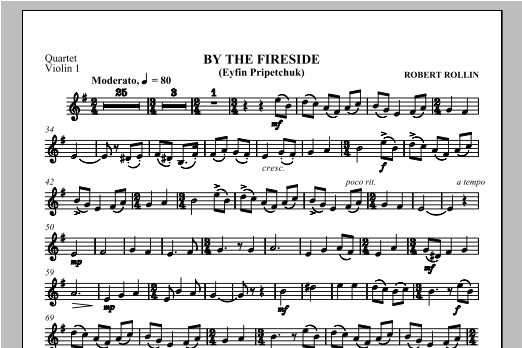 By the Fireside - Violin