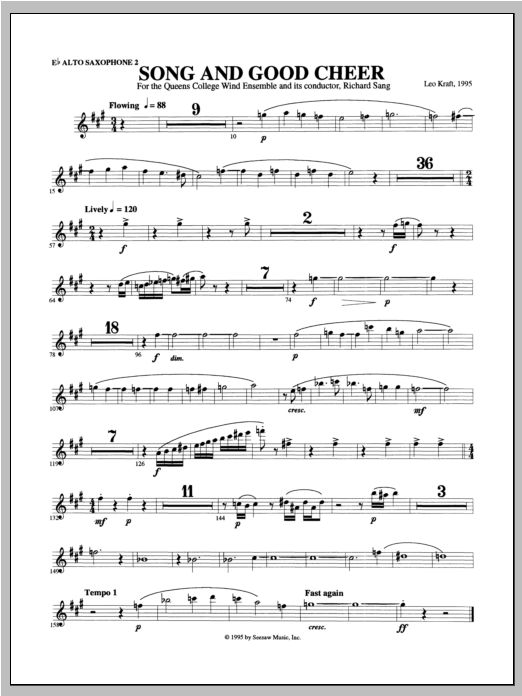 Song and Good Cheer - Oboe