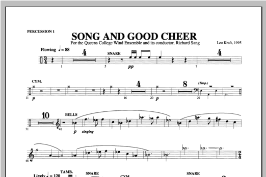 Song and Good Cheer - Trumpet