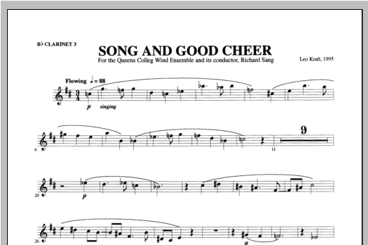 Song and Good Cheer - Timpani