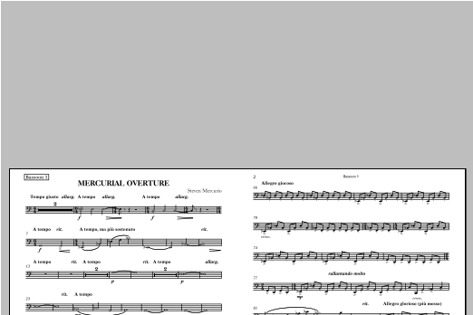 Mercurial Overture - Flute