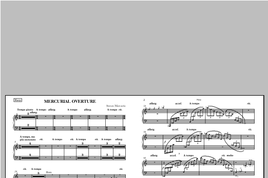 Mercurial Overture - Trumpet