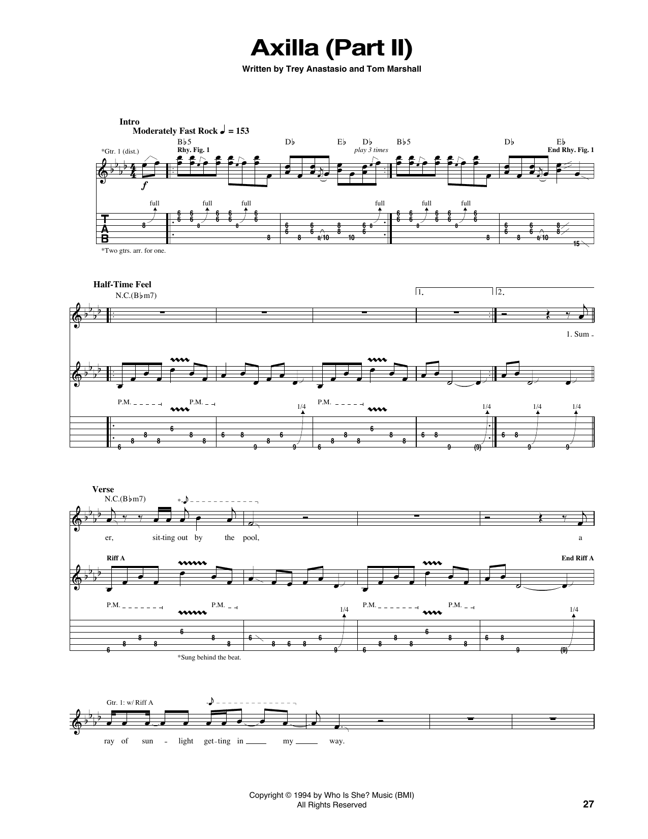 Axilla (Part II)