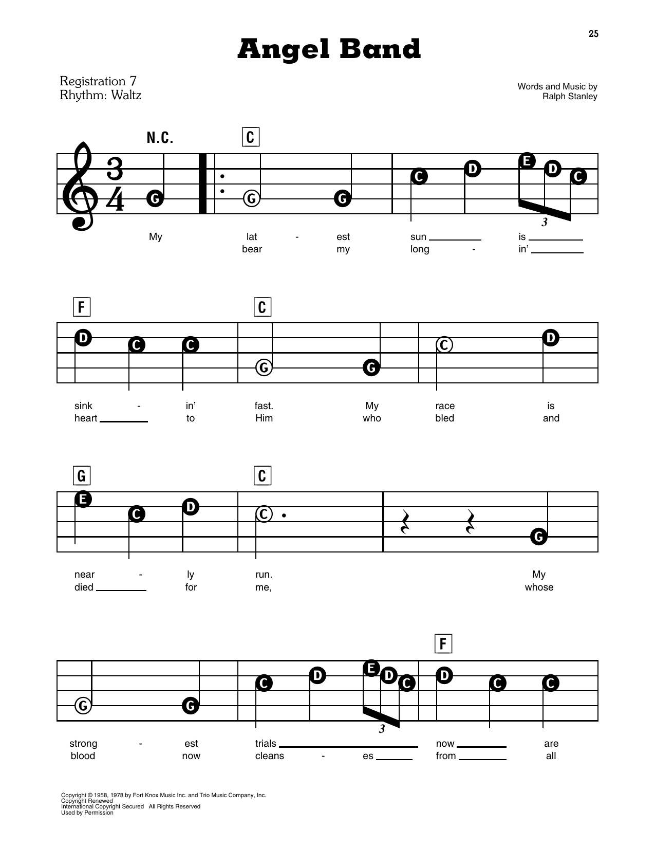 Angel Band: E-Z Play Today
