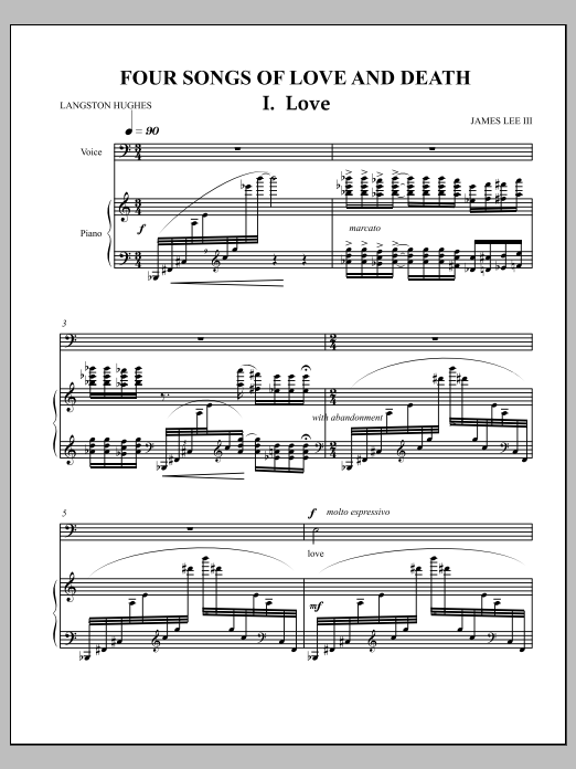 Four Songs of Love and Death