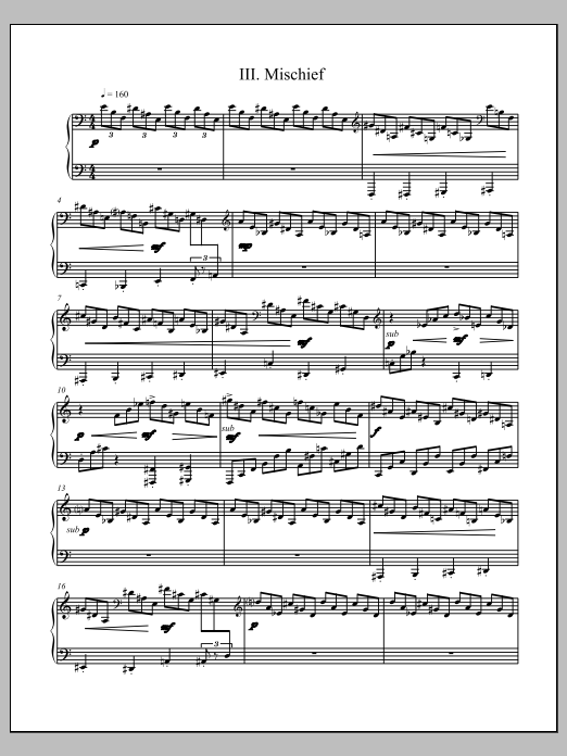 Dream/Play - Full Score