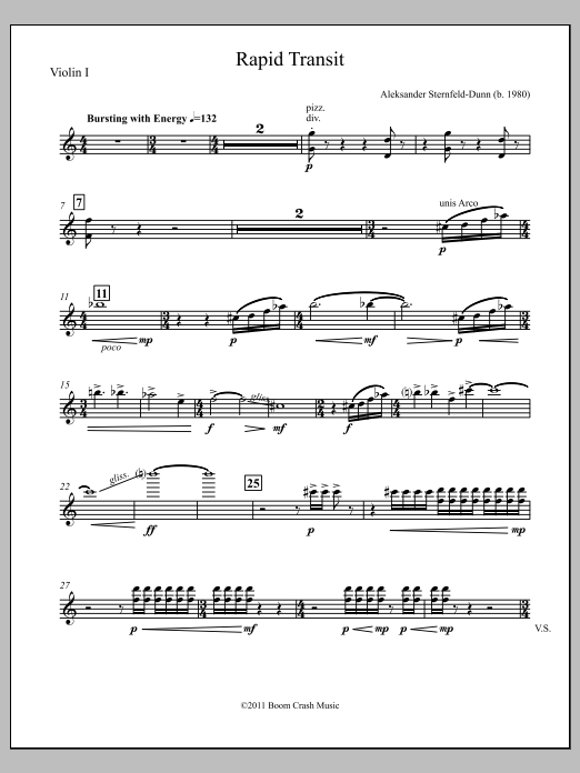 Rapid Transit - Violin