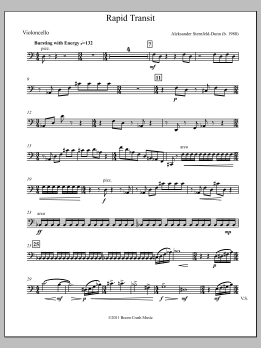 Rapid Transit - Violoncello