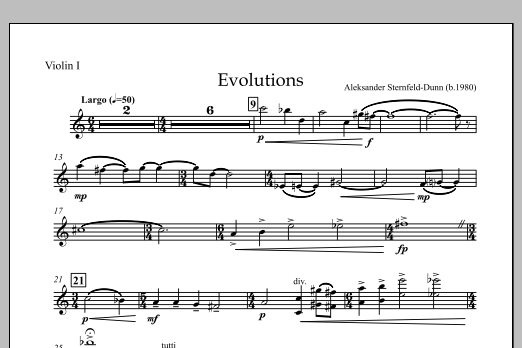 Evolutions - Violin