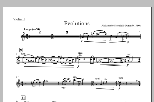 Evolutions - Violin