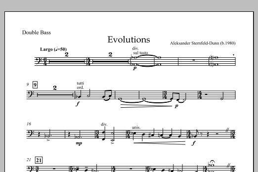 Evolutions - Contrabass