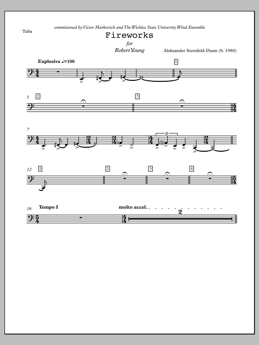 Fireworks - Tuba