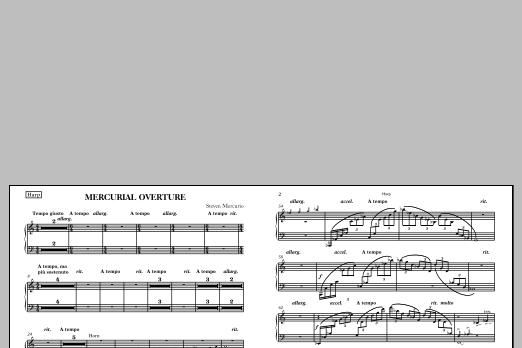 Mercurial Overture - Harp