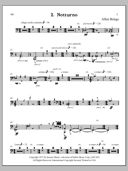 Notturno - Tuba