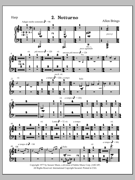 Notturno - Harp