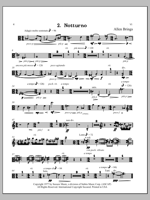 Notturno - Viola