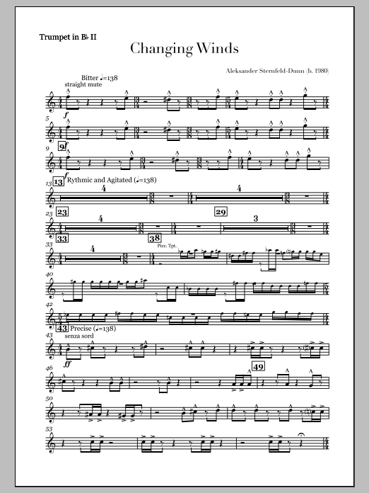 Changing Winds - Trumpet