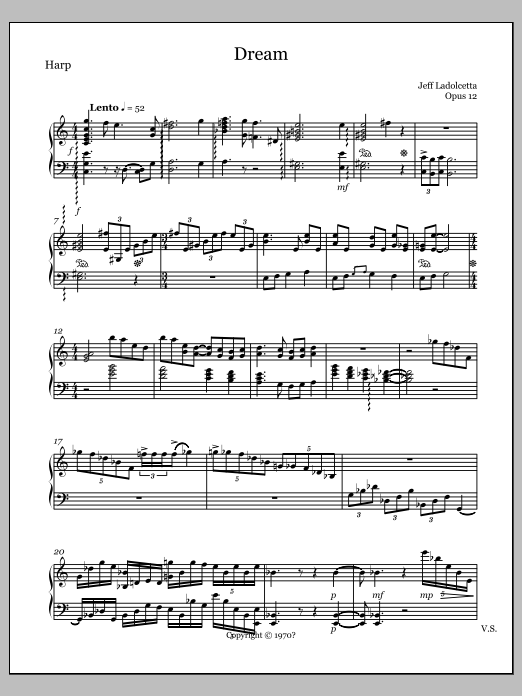 Dream - Harp