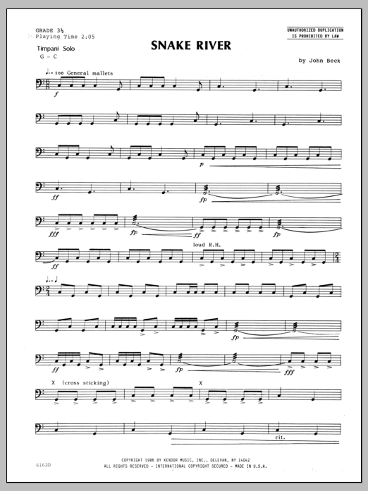 Snake River Sheet Music Direct