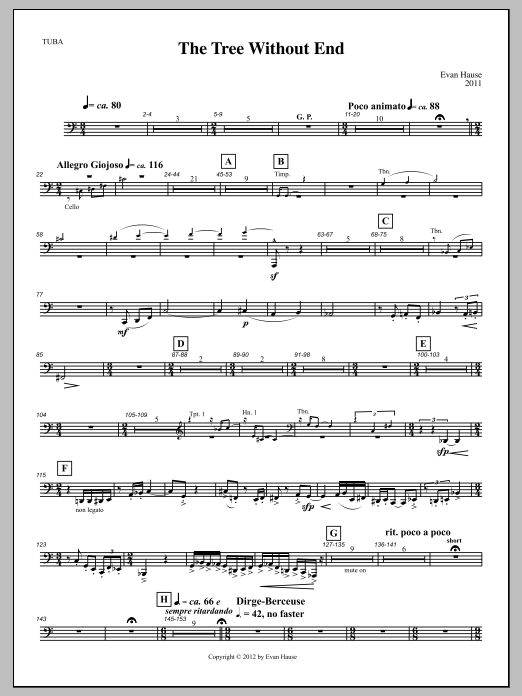 The Tree Without End - Tuba