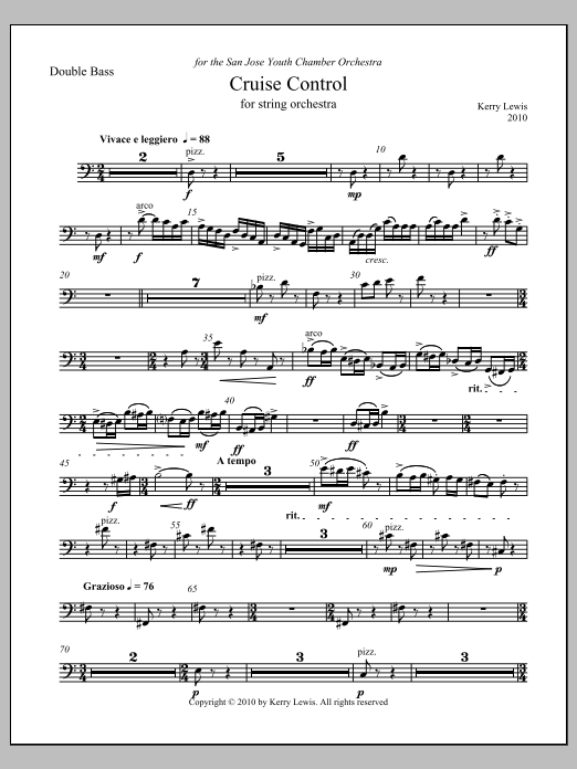Cruise Control - Contrabass