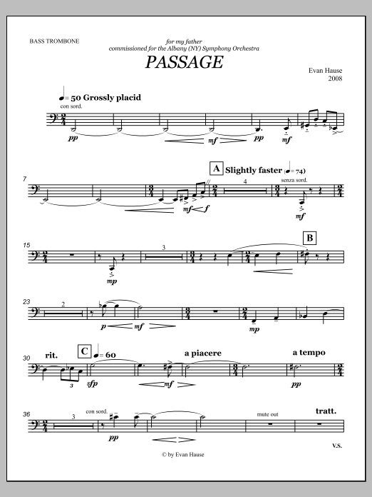 Passage - Trombone