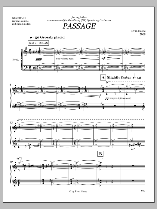 Passage - Synthesizer