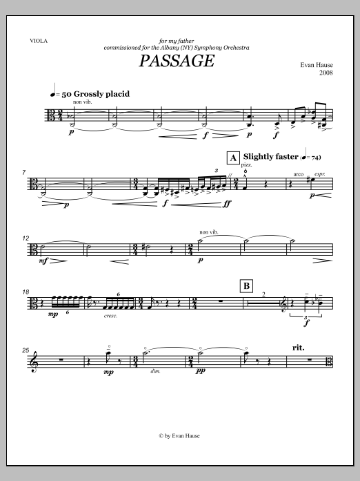 Passage - Viola