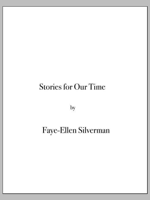 Stories for Our Time: String Orchestra Conductor Score & Parts