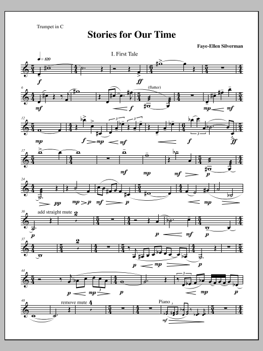 Stories for Our Time - Full Score