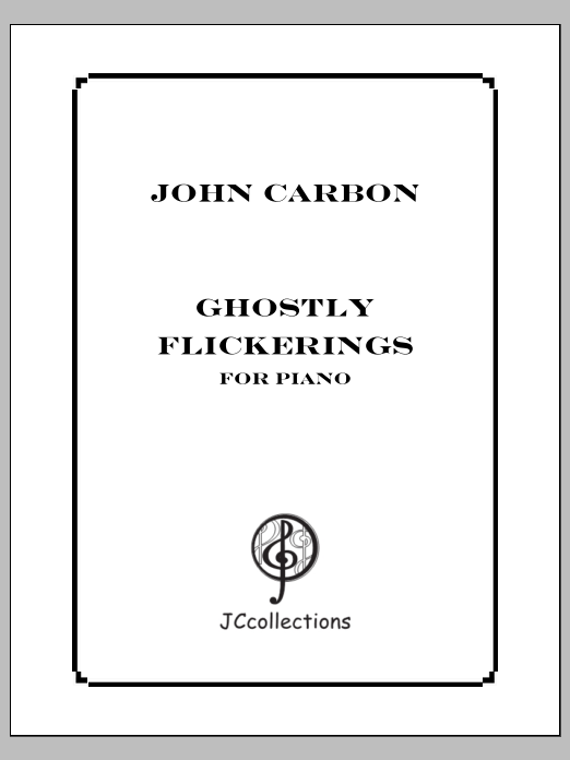 Ghostly Flickerings: Piano Solo