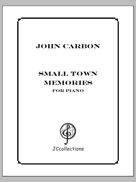 Small Town Memories: Piano Solo