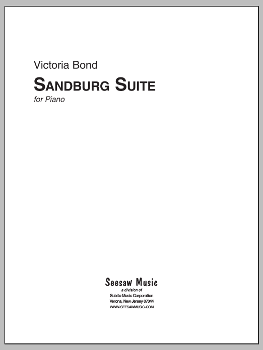 Sandburg Suite: Piano Solo