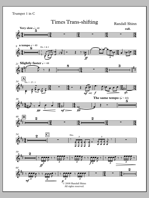 Times Trans-shifting - Trumpet