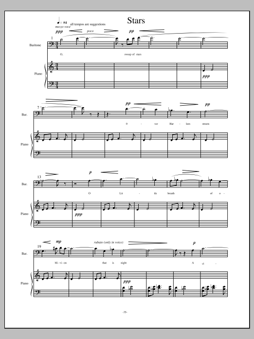 Lullabies and Spring Songs - Full Score