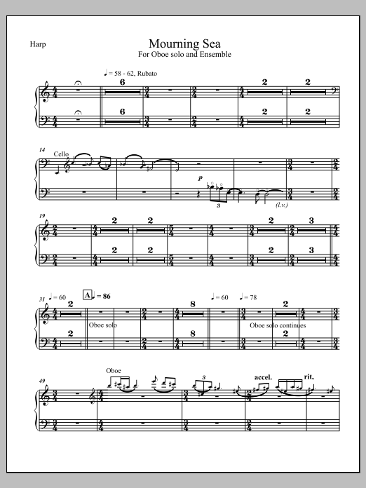 Mourning Sea - Harp