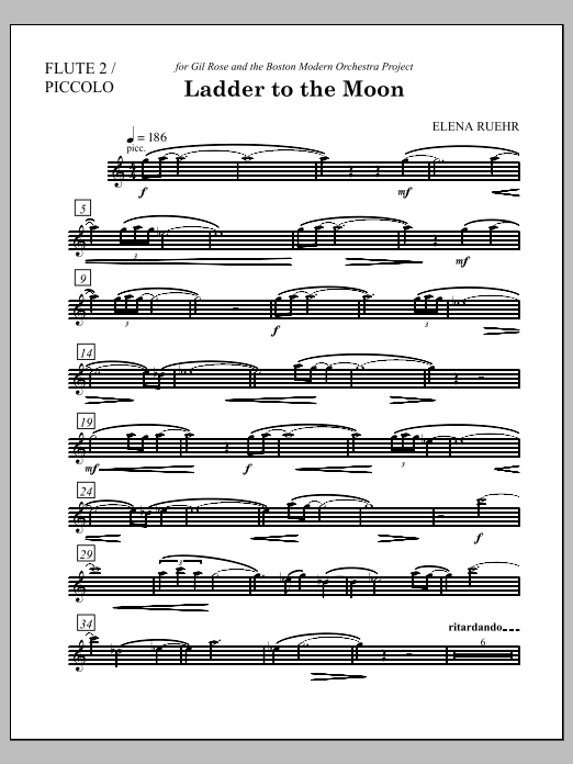 Ladder to the Moon - Flute/Piccolo