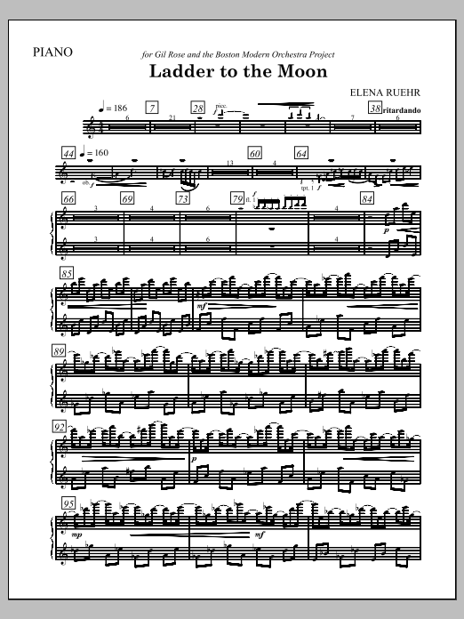 Ladder to the Moon - Piano