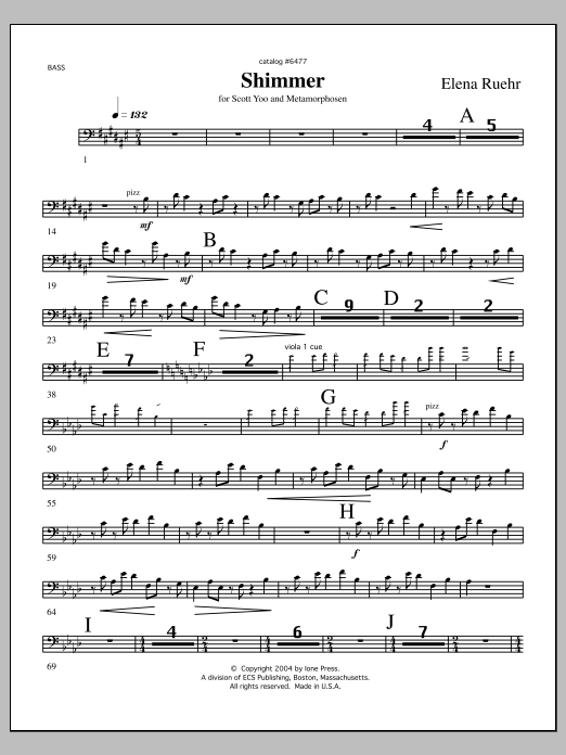 Shimmer - Contrabass