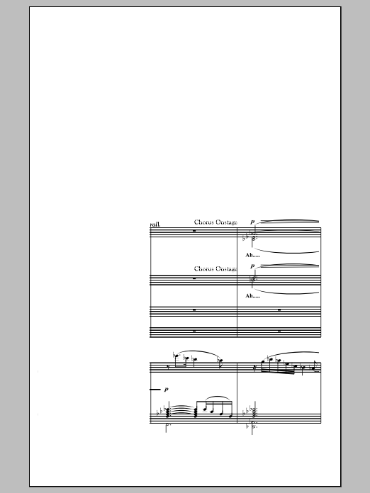 Cinderella and the Miracle Man - Full Score