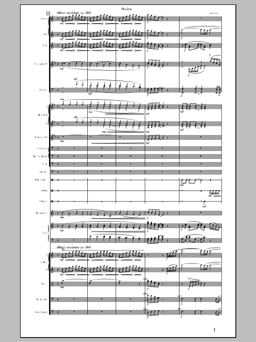 Skydive: Full Orchestra Conductor Score & Parts