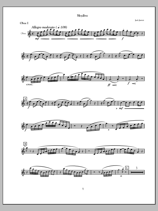 Skydive - Oboe