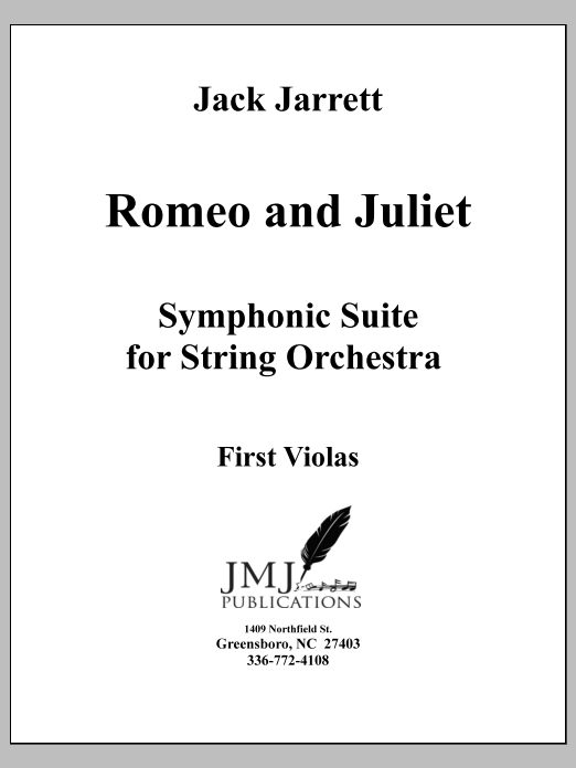 Romeo and Juliet, Symphonic Suite for Strings - Viola
