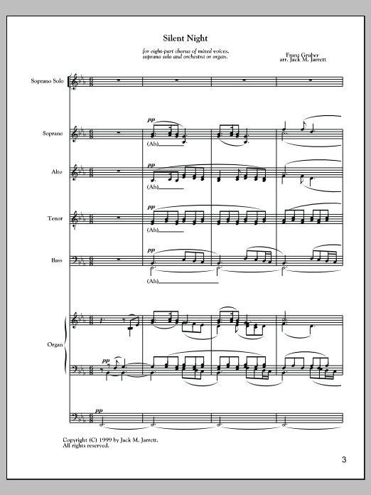 Silent Night - Full Score