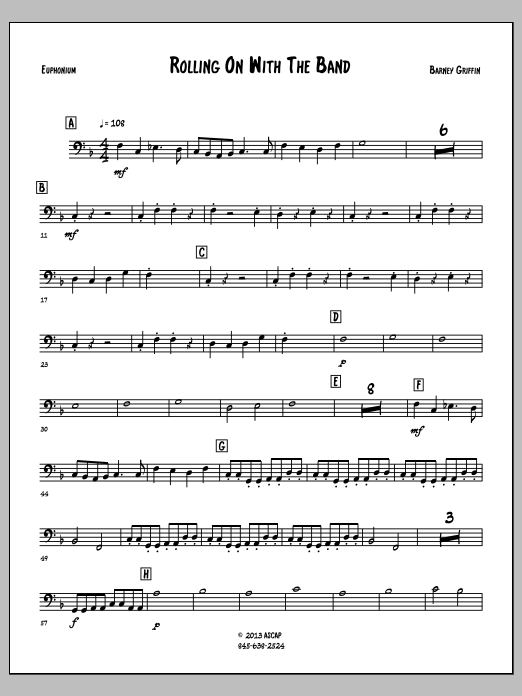 Rolling On With The Band - Euphonium