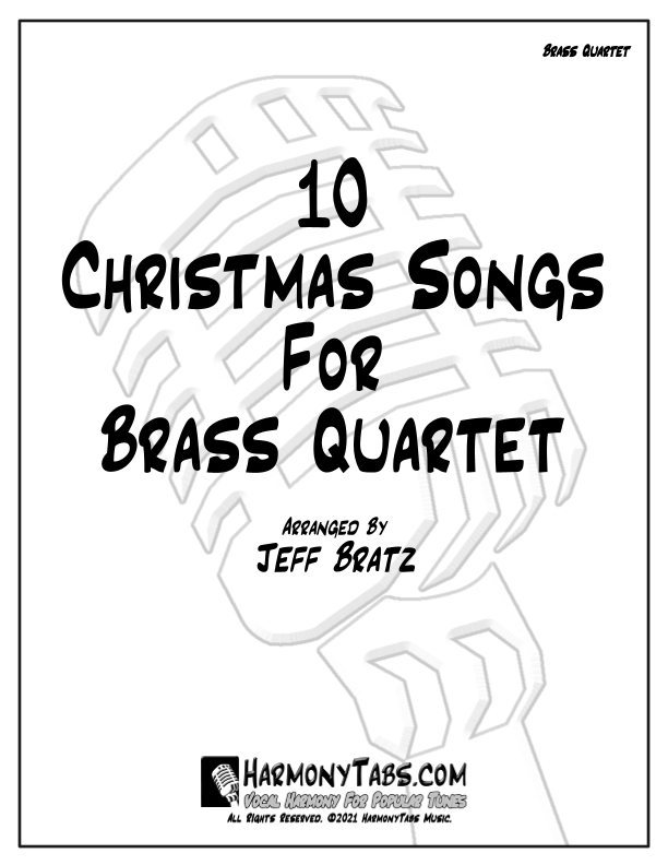 10 Christmas Songs for Brass Quartet Sheet Music Friedrich