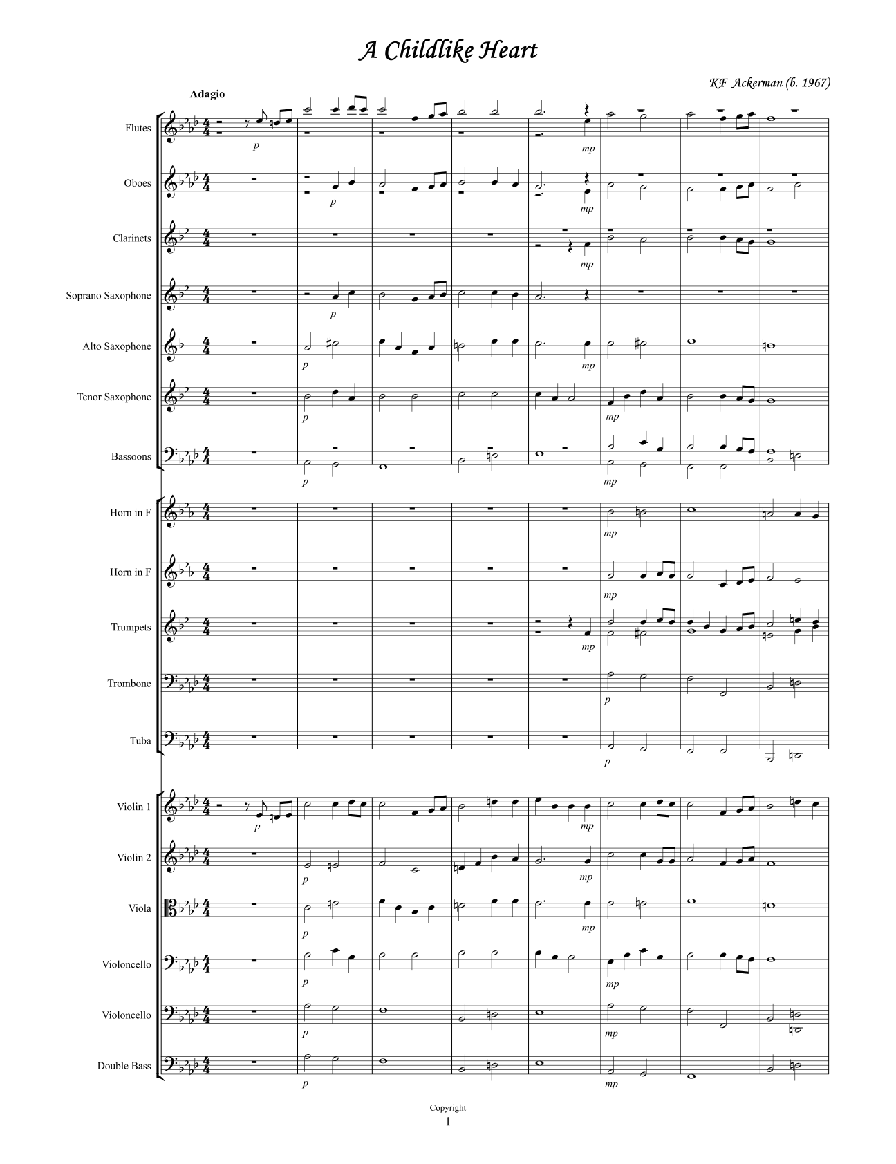 A Childlike Heart - Karl Ackerman (全编制管弦乐团) - 预览