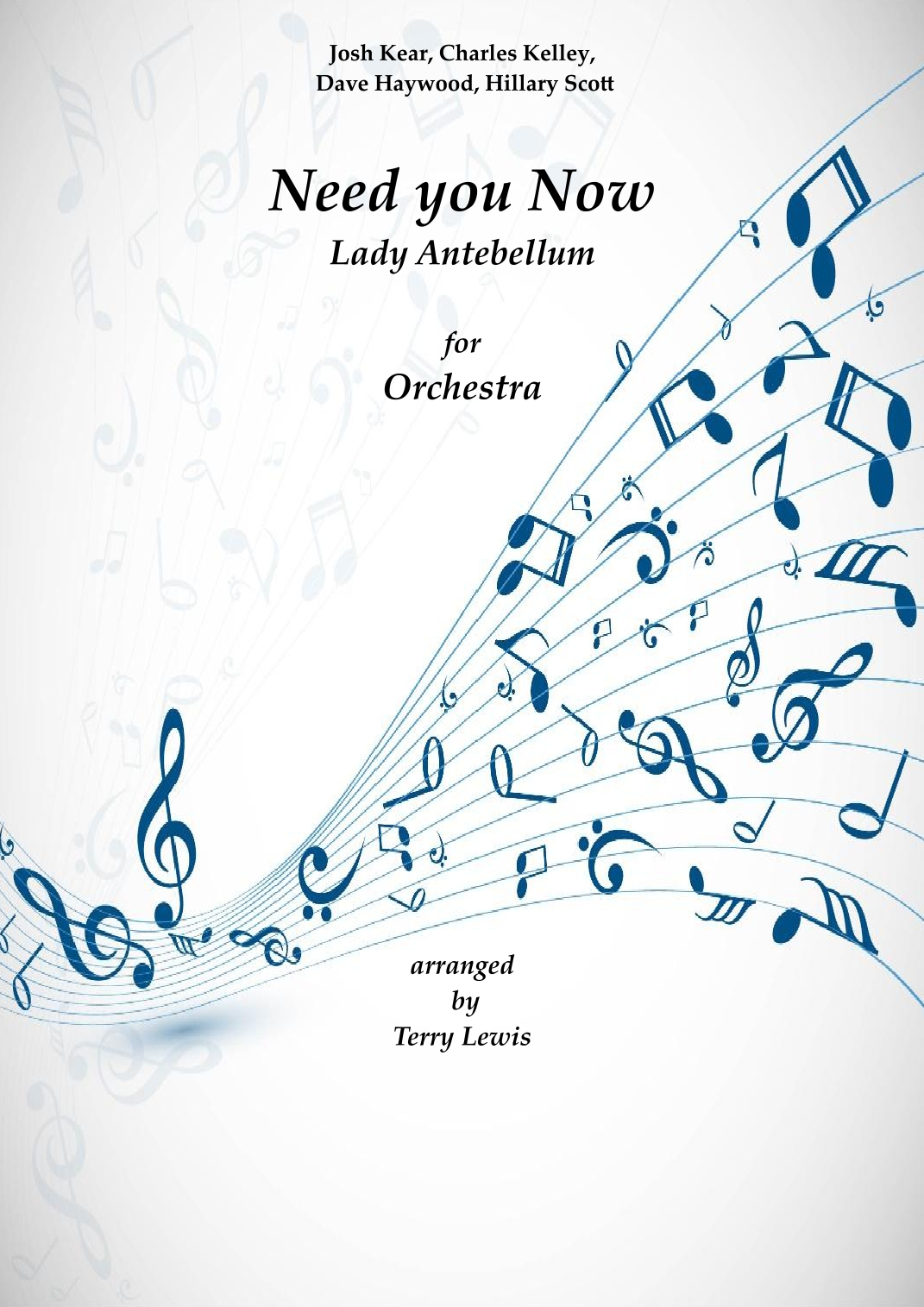 Need You Now (arr. Terry Lewis) by Lady Antebellum 管弦乐团 - 预览