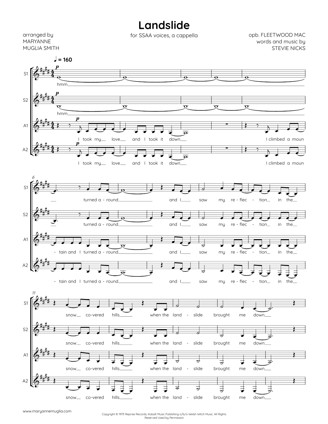 Landslide dixie chicks chords
